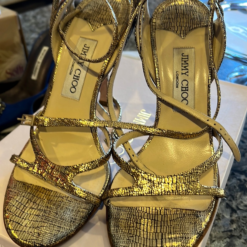 Jimmy Choo Ankle Strap Wrap Sandal
